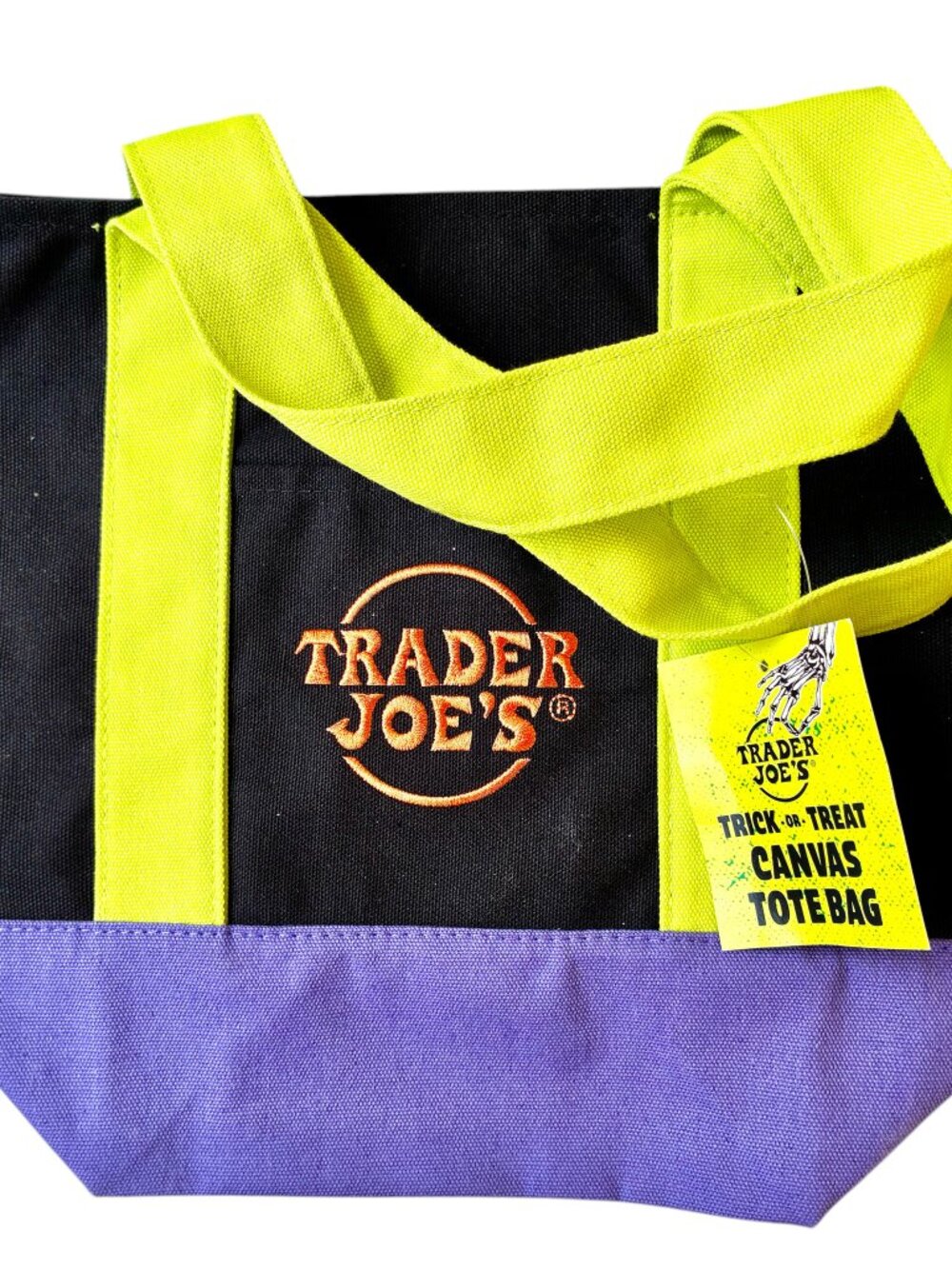 Trader Joe’s Trick Or Treat Mini Tote Bag 2025 limited Halloween 🎃 - Picture 10 of 10